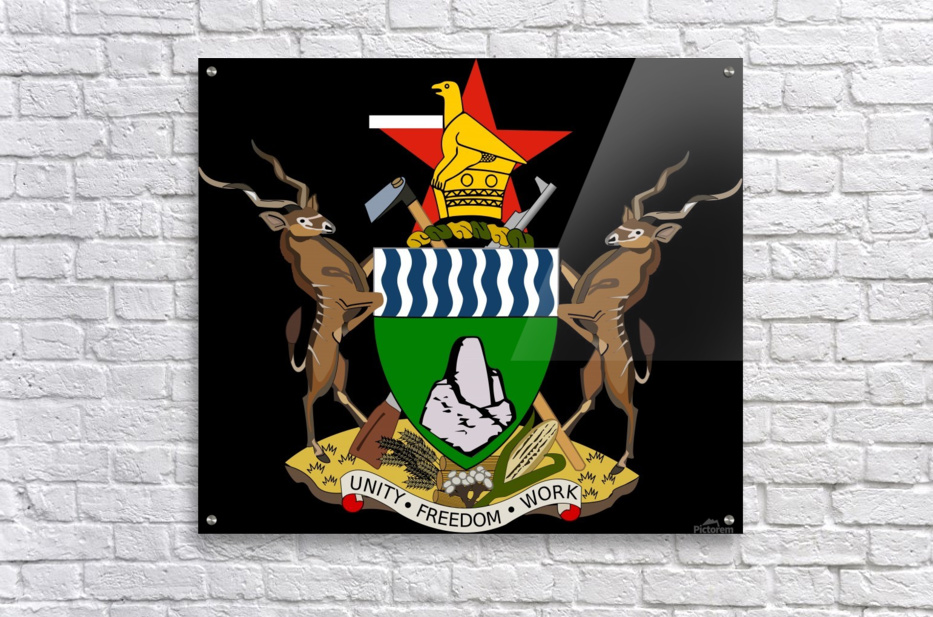 photo Zimbabwe Picture Of Coat Of Arms zimbabwe coat of arms fun with flags