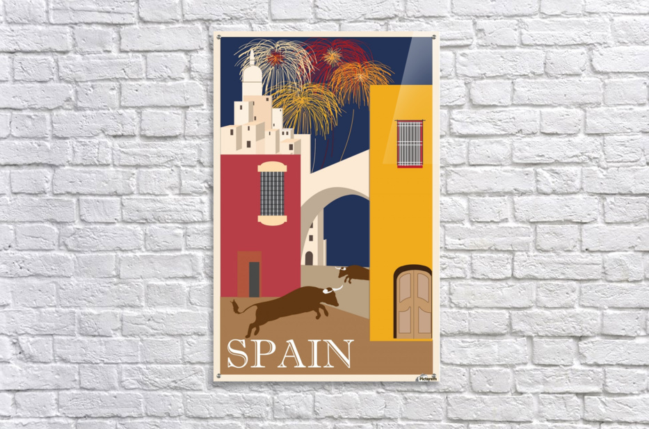 Spain Travel Poster - VINTAGE POSTER