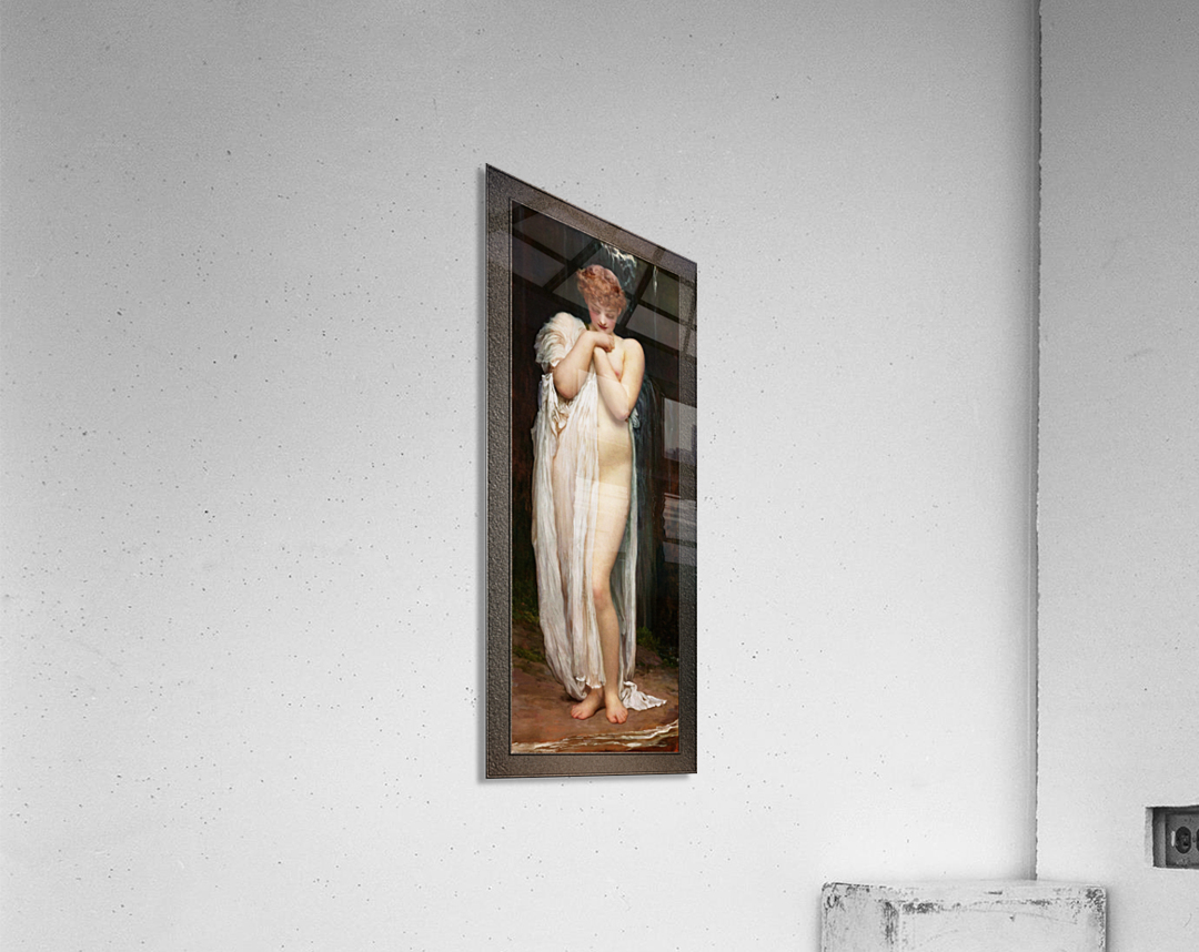 Greeting Card Frederic Lord Leighton: Crenaia the Nymph of the Dargle 1880