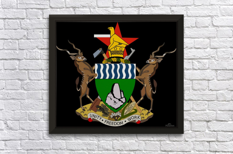 Zimbabwe Coat of Arms Fun With Flags