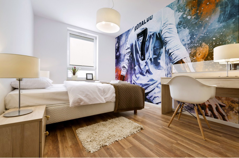 NENBN Fondo De Pantalla Cristiano Ronaldo Toile Art Poster et Art Mural Impression Moderne D/écoration Chambre de Famille 30 x 45 cm