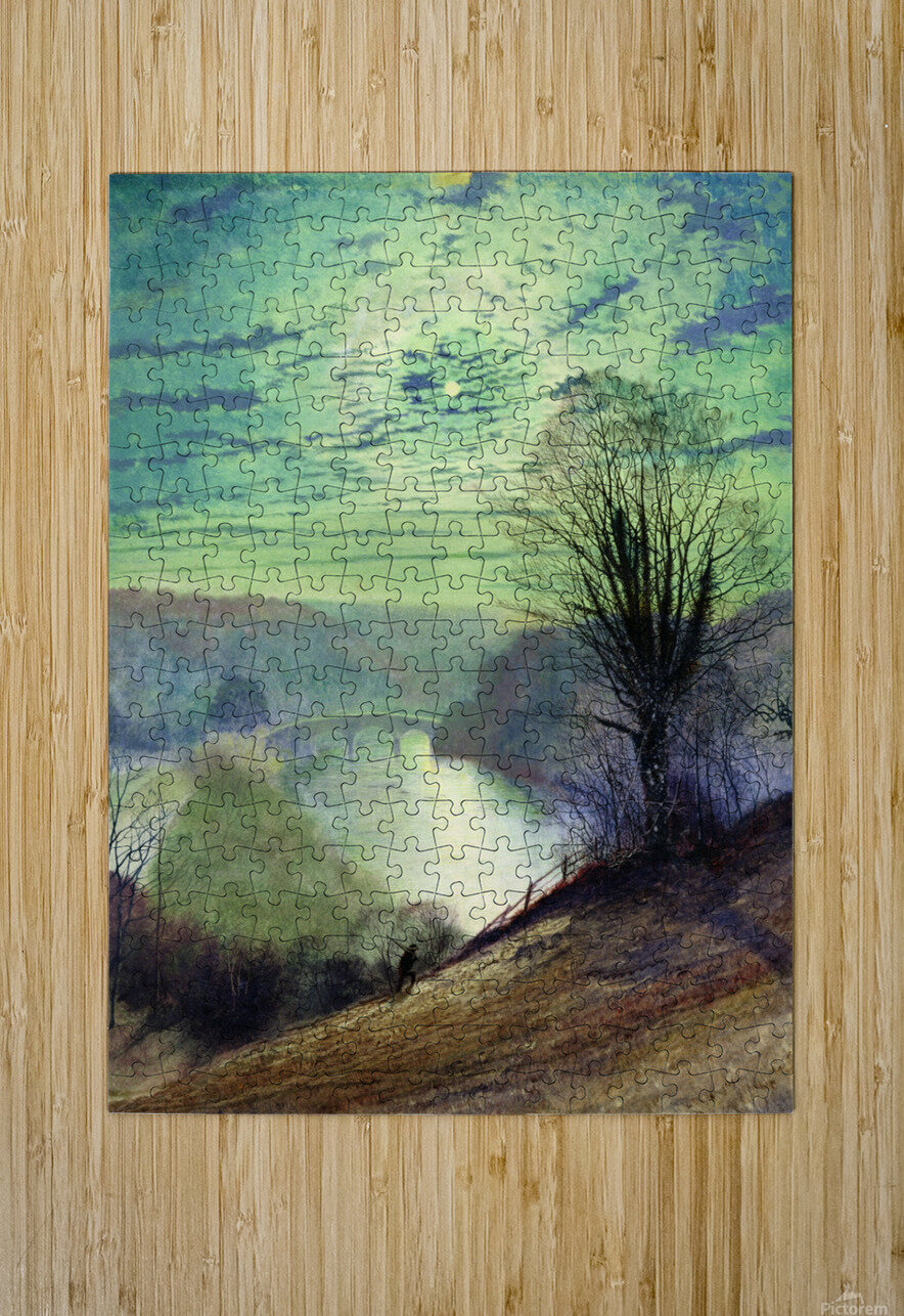 On The Tees Near Barnard Castle John Atkinson Grimshaw