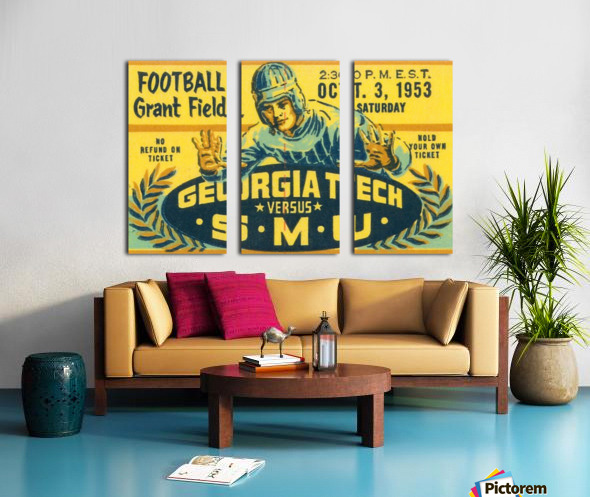 1953 College Football Art Row One Brand