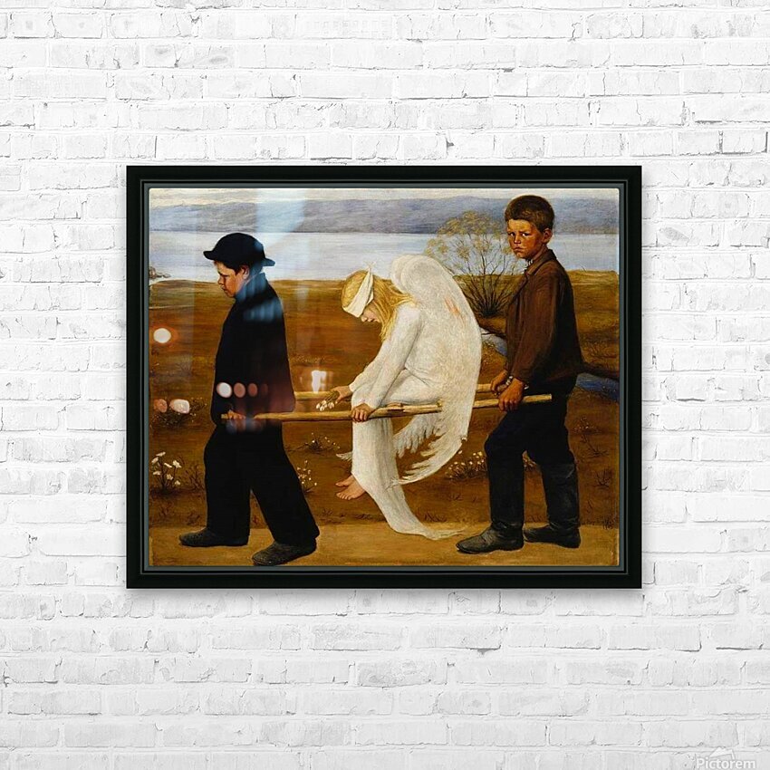 SIMBERG THE WOUNDED ANGEL Painting Canvas art Prints