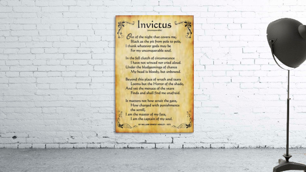 2-Invictus Poem - Daniel M DeAbreu