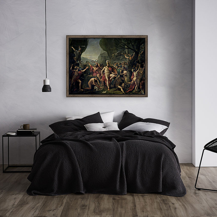 Leonidas at Thermopylae JacquesLouis David