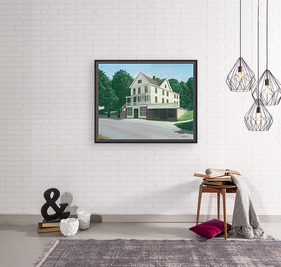 Botsford Store Newtown Scenes 16X20 Rick Kuhn