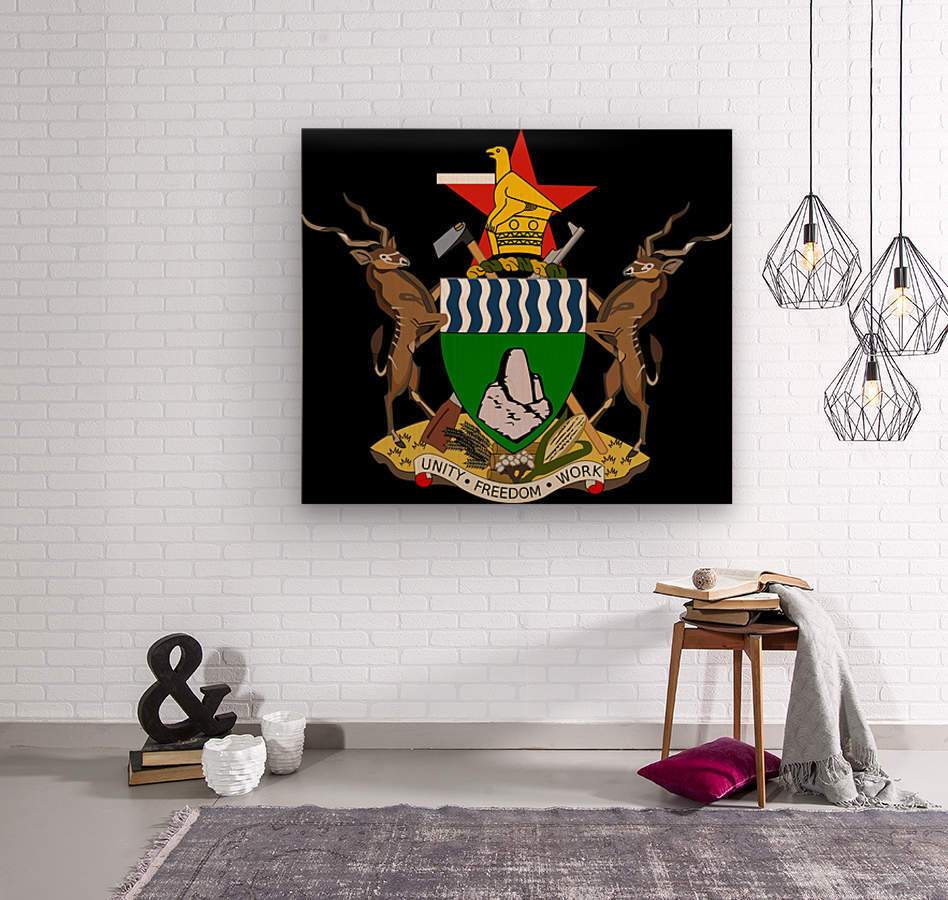Zimbabwe Coat of Arms Fun With Flags
